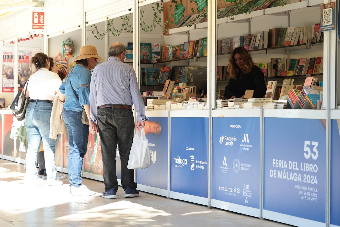 53 edición de la Feria del Libro en el Paseo del Parque