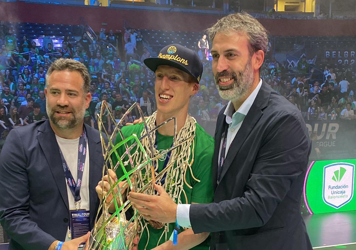 La final de la Basketball Champions League entre el Tenerife y el Unicaja, en imágenes