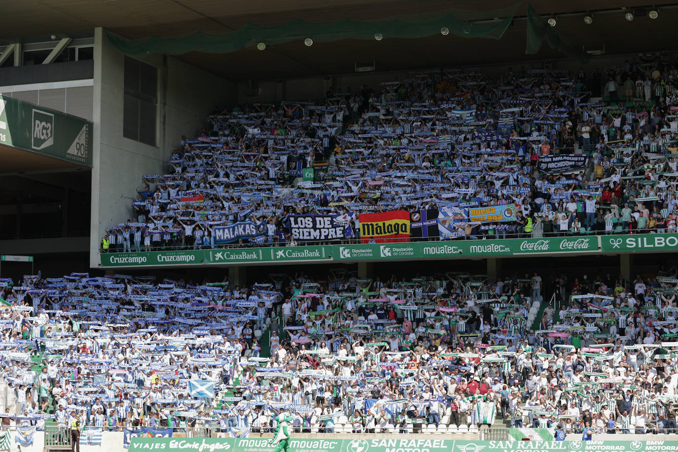 El Córdoba-Málaga, en imágenes