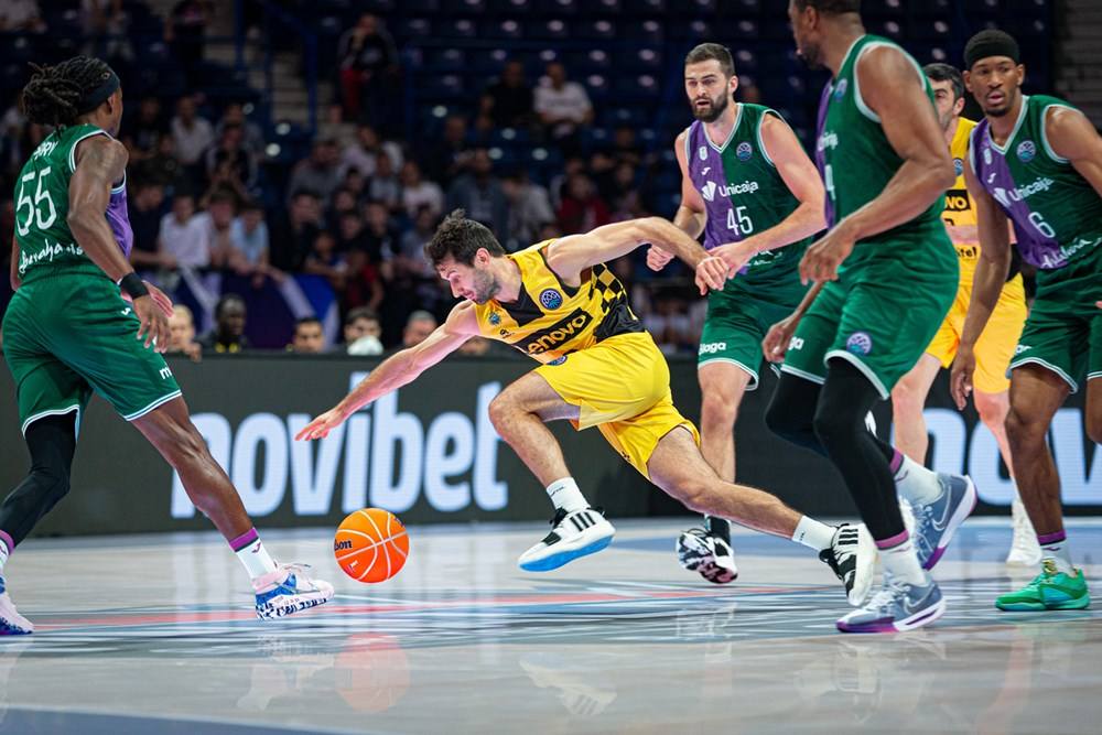 La final de la Basketball Champions League entre el Tenerife y el Unicaja, en imágenes