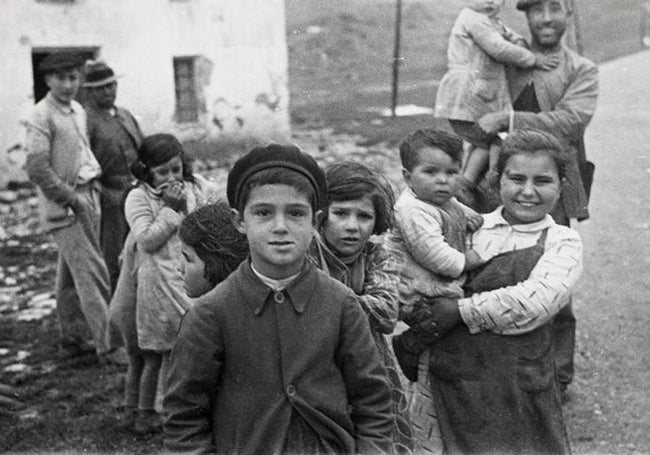 La periodista fotografió muchos niños y víctimas civiles de la guerra en la Málaga de 1937.