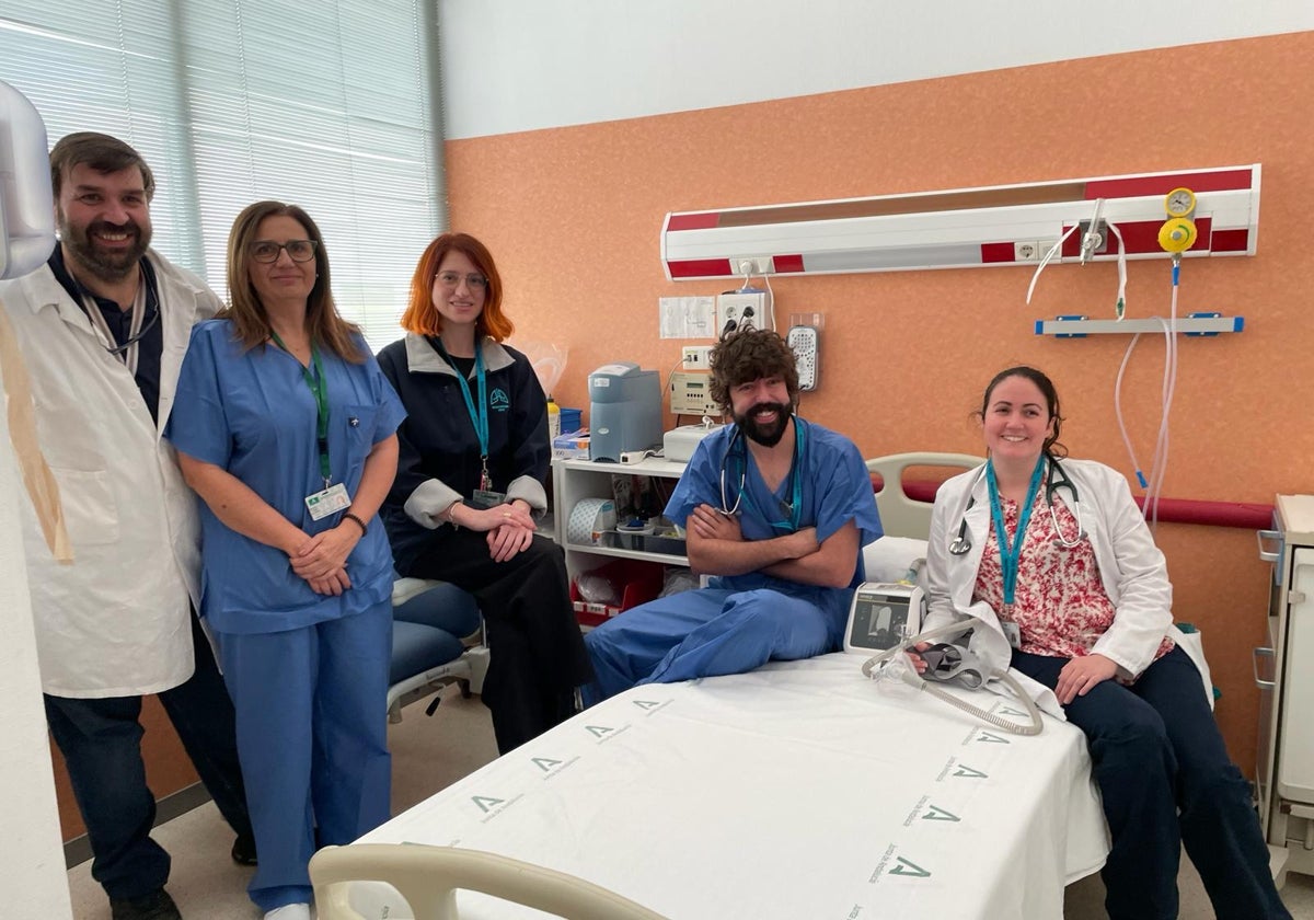 Equipo de la Unidad del Sueño del Hospital Clínico de Málaga