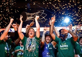 El Unicaja expondrá el trofeo de la Champions en la previa del partido ante el UCAM Murcia