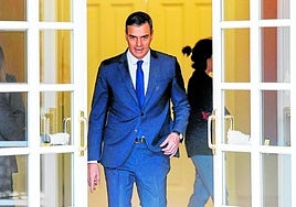 El presidente del Gobierno, este fin de semana.