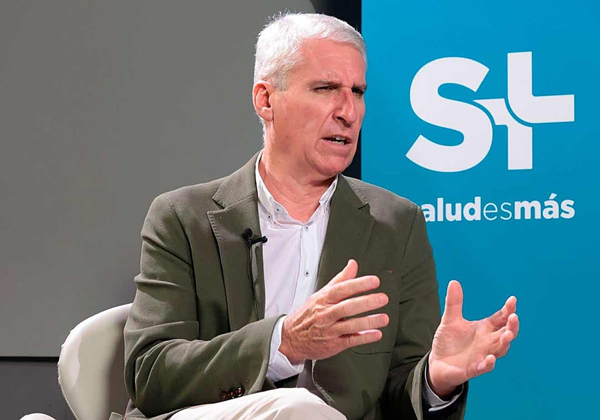 Miguel Ángel Arráez, diurante la entrevista para SUR 'Salud es Más'.