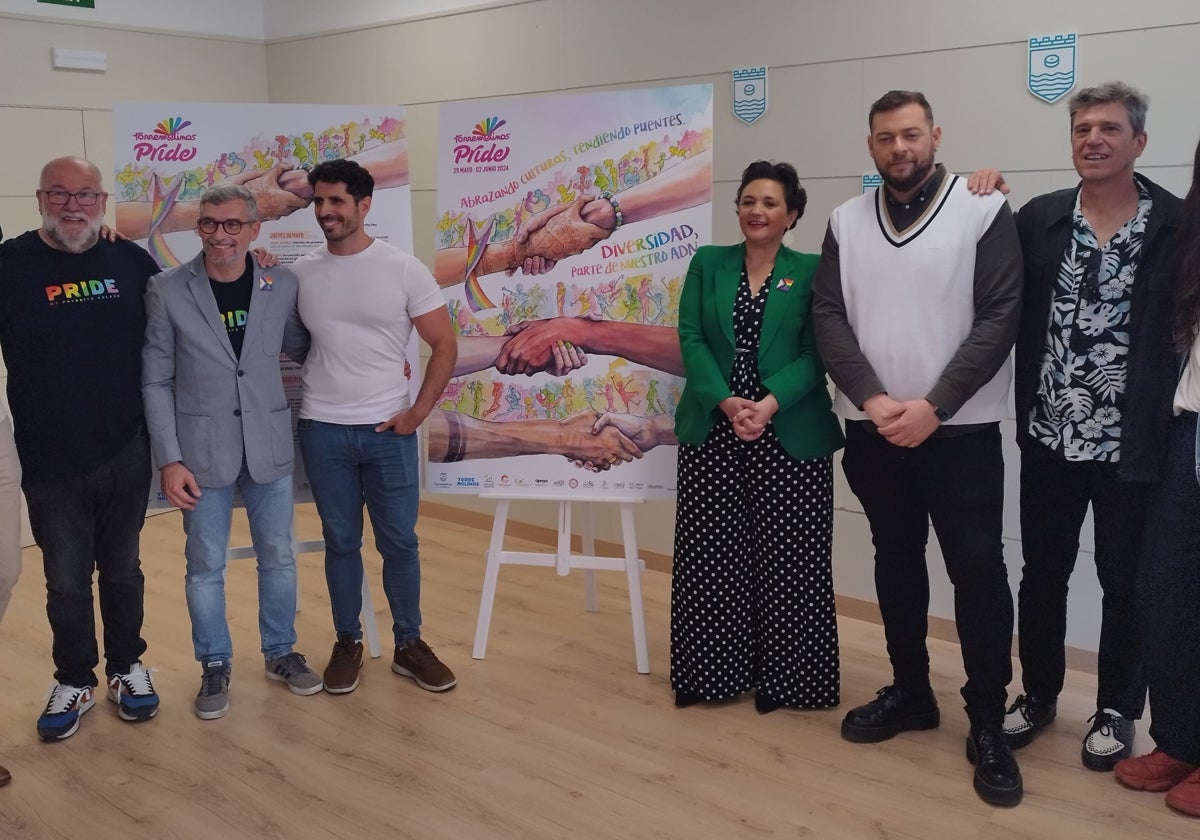 Un momento de la presentación de la programación del Pride de Torremolinos 2024.