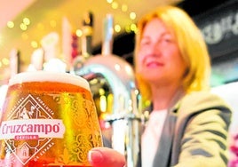 Cruzcampo abre mercado en Reino Unido en tan sólo un año