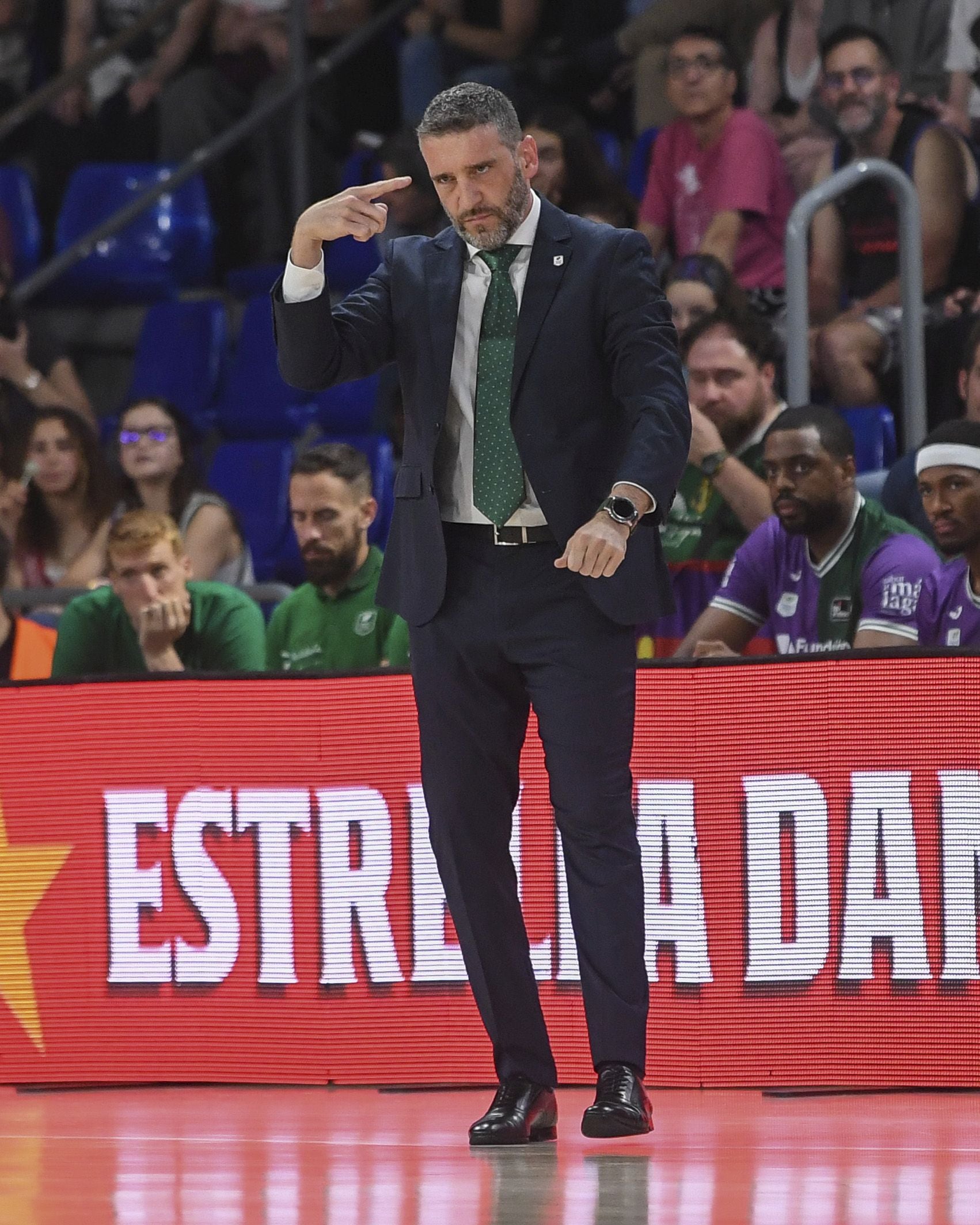 El Barcelona-Unicaja, en imágenes