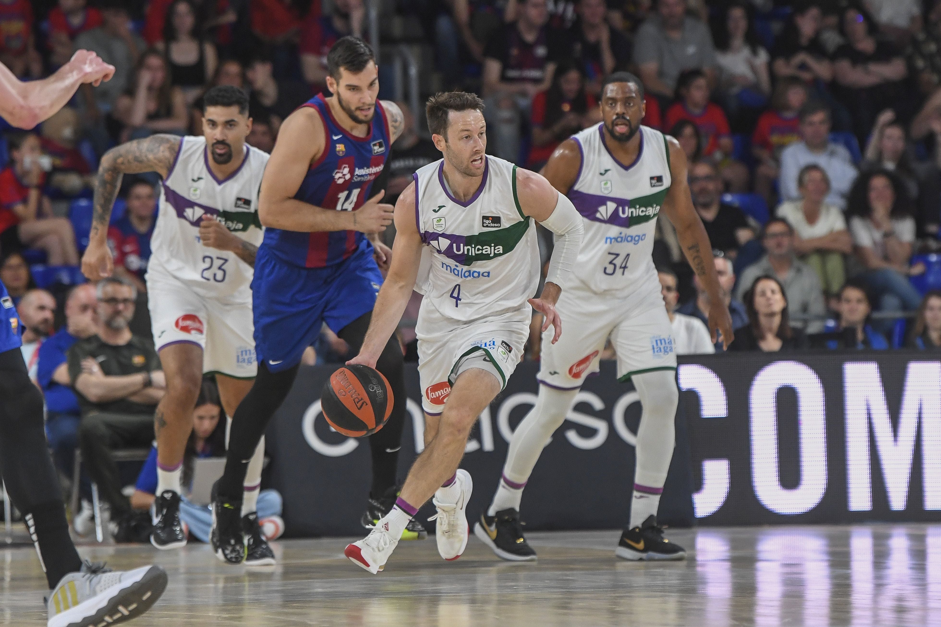 El Barcelona-Unicaja, en imágenes