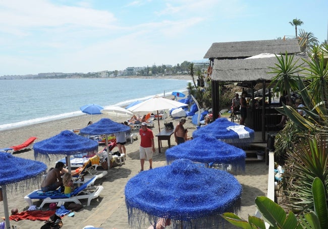 Victor's Beach es uno de los pocos chiringuitos tradicionales que quedan en Marbella.