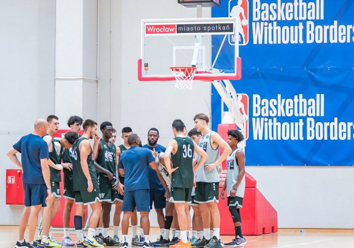 Imagen del NBA Without Borders celebrado en Wroclaw, Polonia, el pasado año.