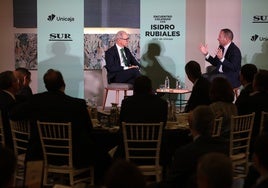 El foro SUR con Isidro Rubiales, CEO de Unicaja, en imágenes