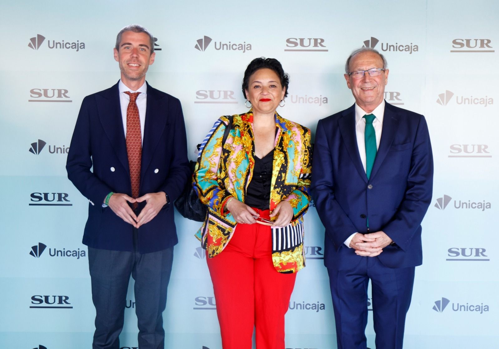 Gonzalo Otalecu, Margarita del Cid y Juan Cobalea. 