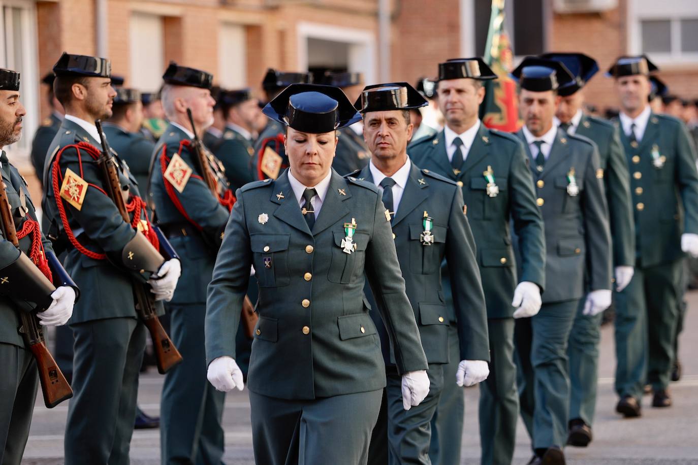 Homenaje a la Guardia Civil en Málaga por su 180 aniversario