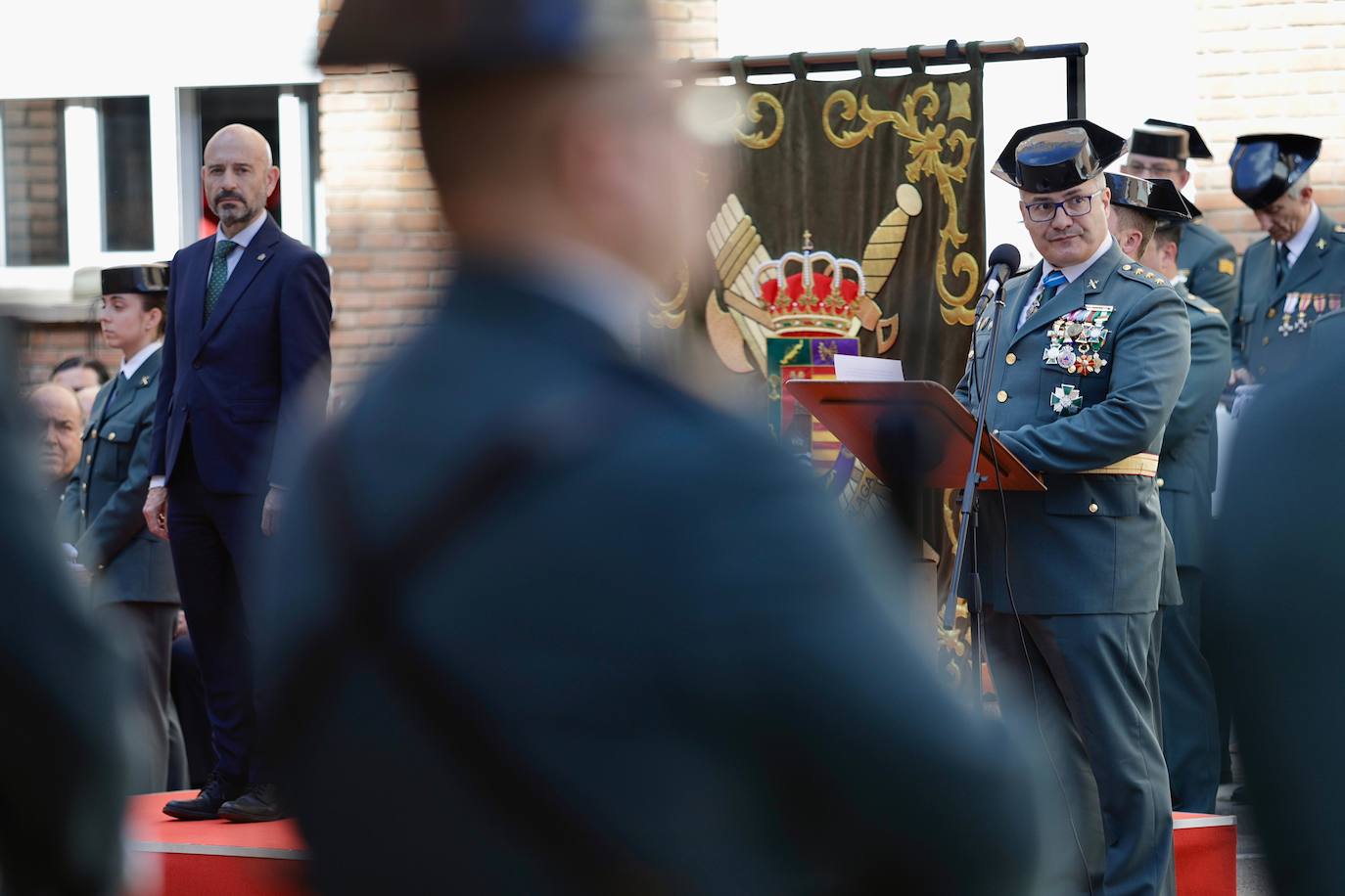 Homenaje a la Guardia Civil en Málaga por su 180 aniversario