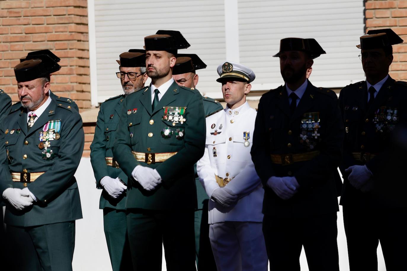 Homenaje a la Guardia Civil en Málaga por su 180 aniversario