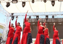 Una de las actuaciones en el primer día de feria.