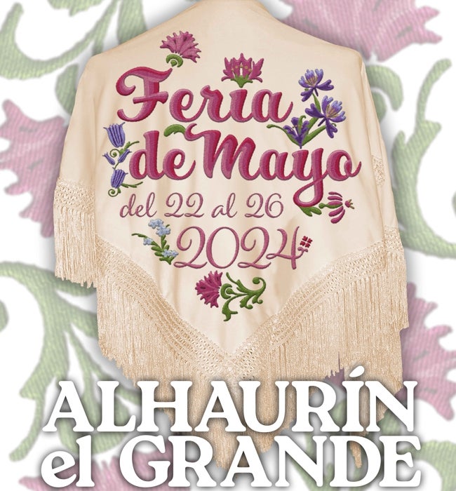 Cartel anunciador de la Feria de Mayo de Alhaurín el Grande.