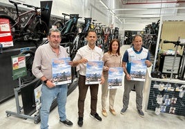 Presentación de la ruta ciclista.