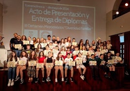 Imagen de la entrega de diplomas del certamen impulsado por Torremolinos.