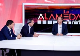 Kike Pérez, director general del Málaga CF, esta noche en 'La Alameda'