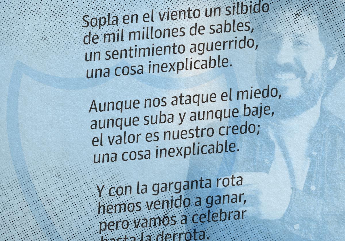 La letra completa del himno del Málaga compuesto por El Kanka