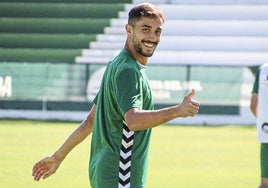 El exmalaguista Luismi Gutiérrez, jugador del Antequera.