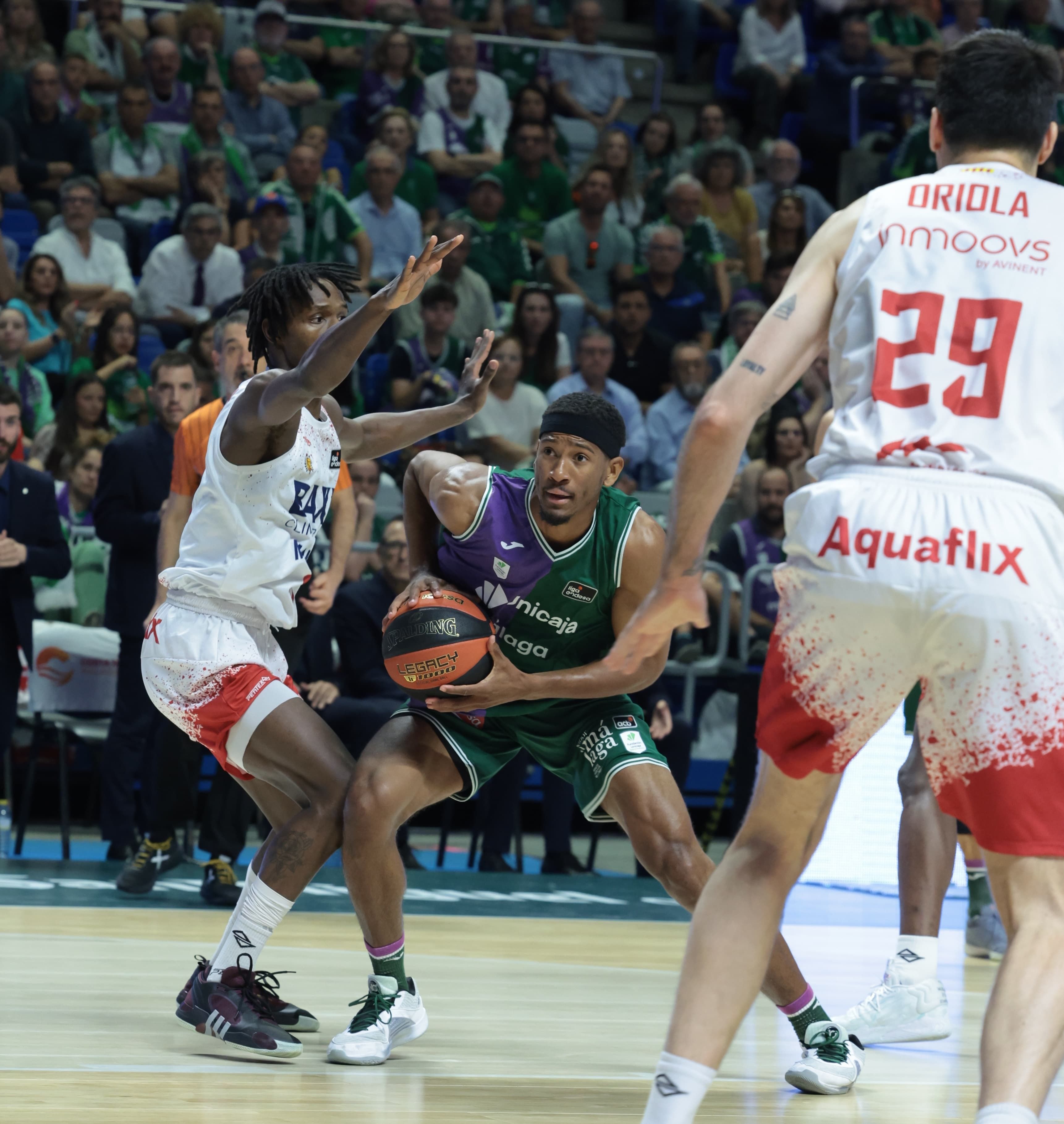 El Unicaja-Baxi Manresa del primer partido de cuartos de final, en imágenes