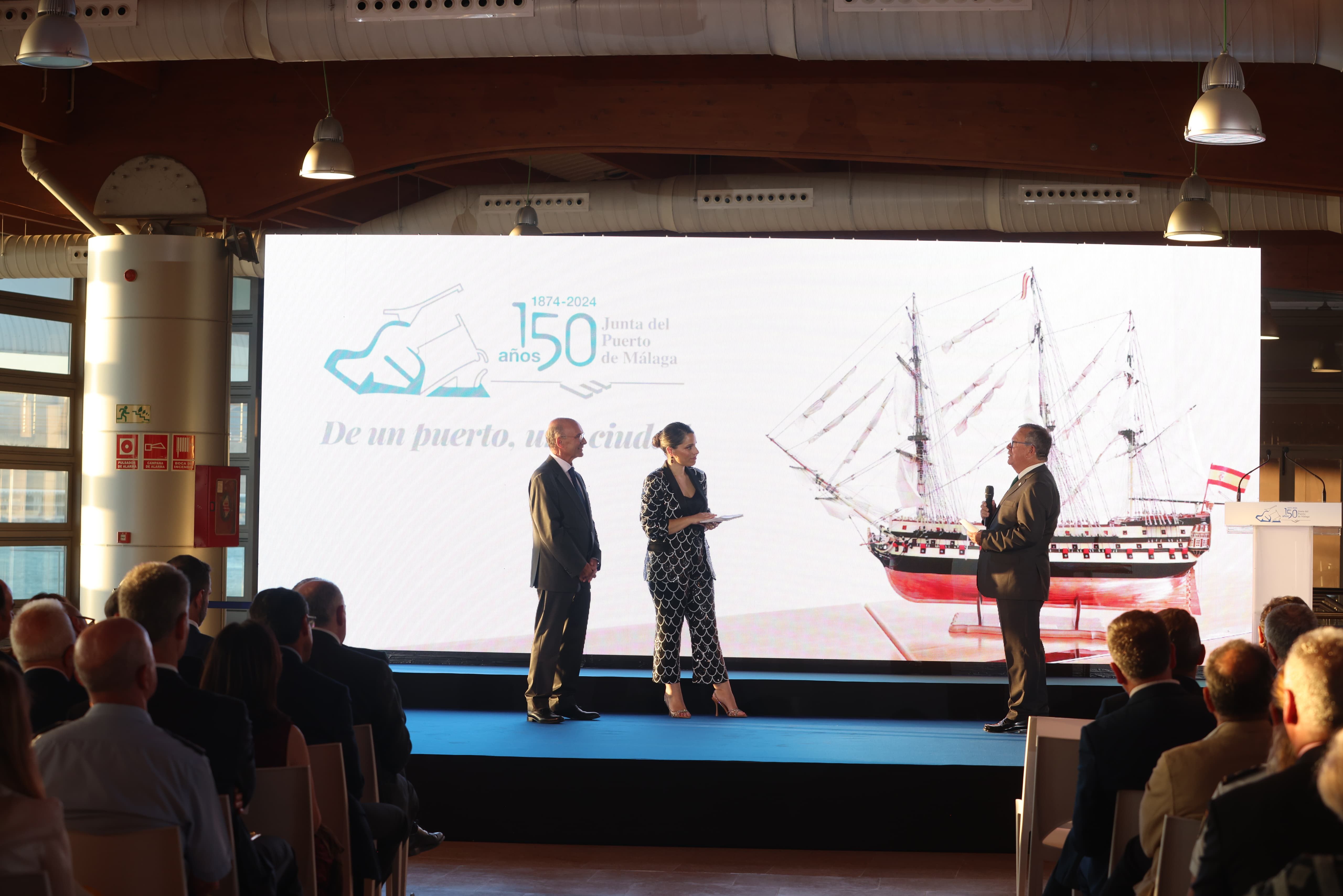 La Autoridad Portuaria de Málaga celebra su 150 aniversario