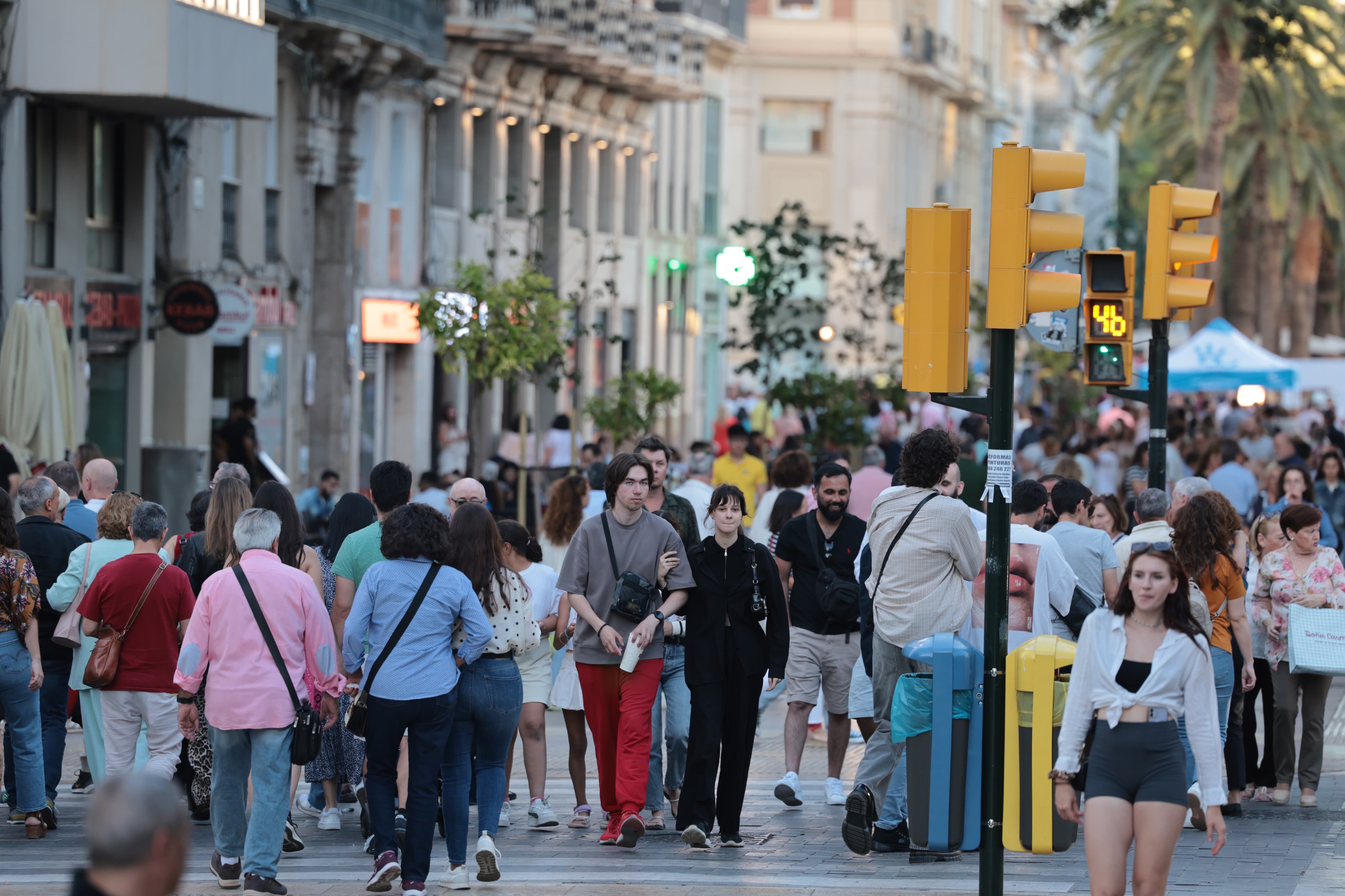 La Noche en Blanco 2024 en Málaga, en imágenes