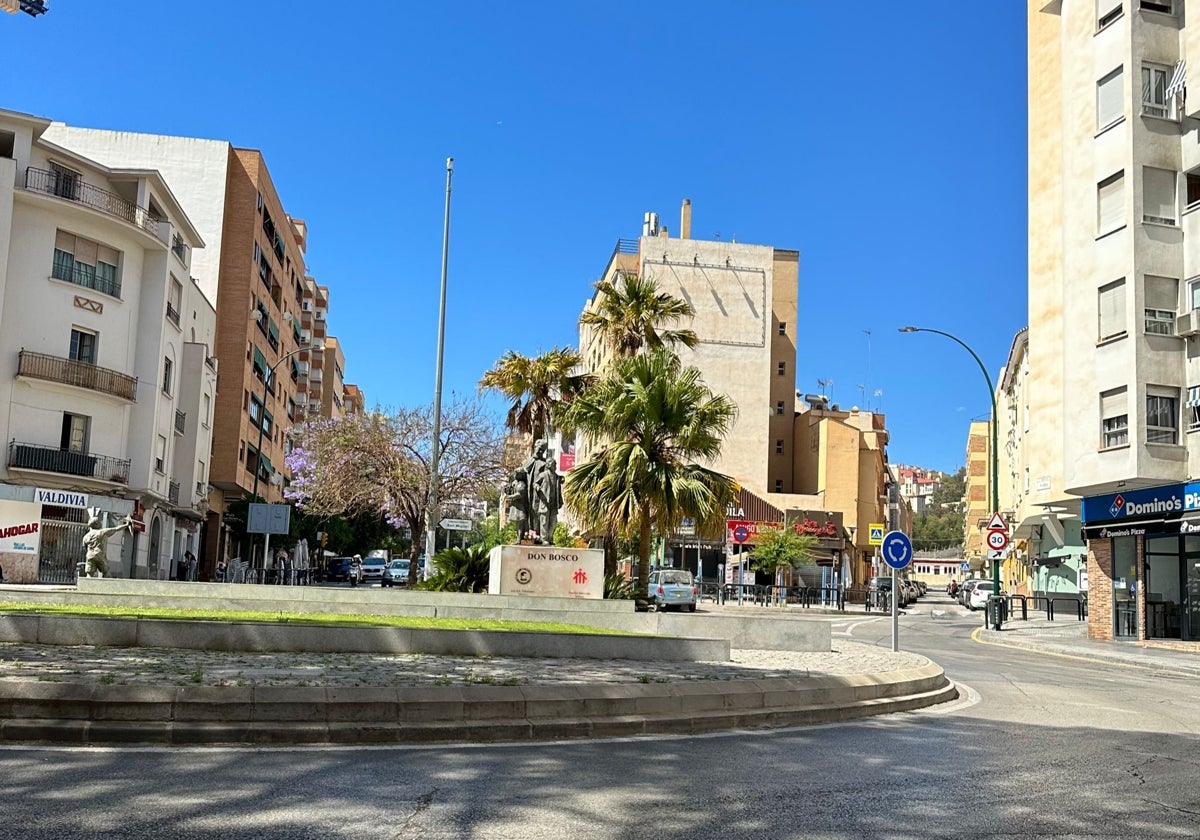 Rotonda de Fuente Olletas, con deficiencias.