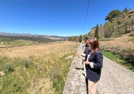 Fernández visitó este miércoles la zona.