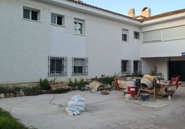 Obras realizadas para la adaptación de la residencia de El Olivar.