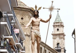 La imagen sólo procesionó en la Semana Santa de 2017