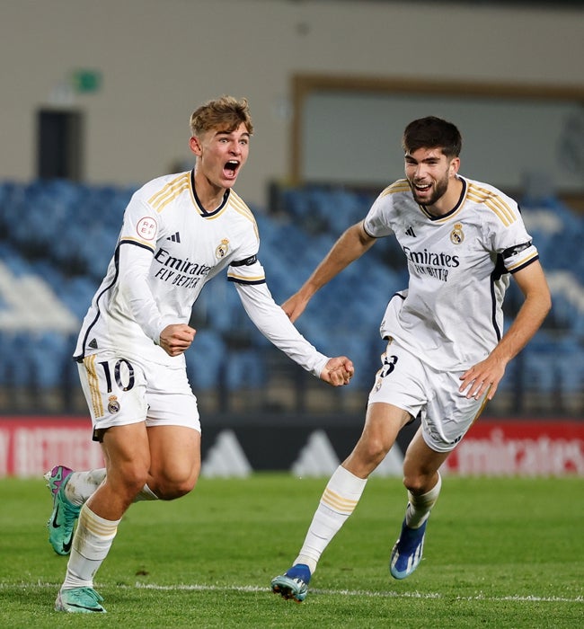 Nico Paz y Theo Zidane.