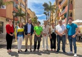 Encuentro entre el PSOE y representantes de la Plataforma de Afectados por la Sequía.