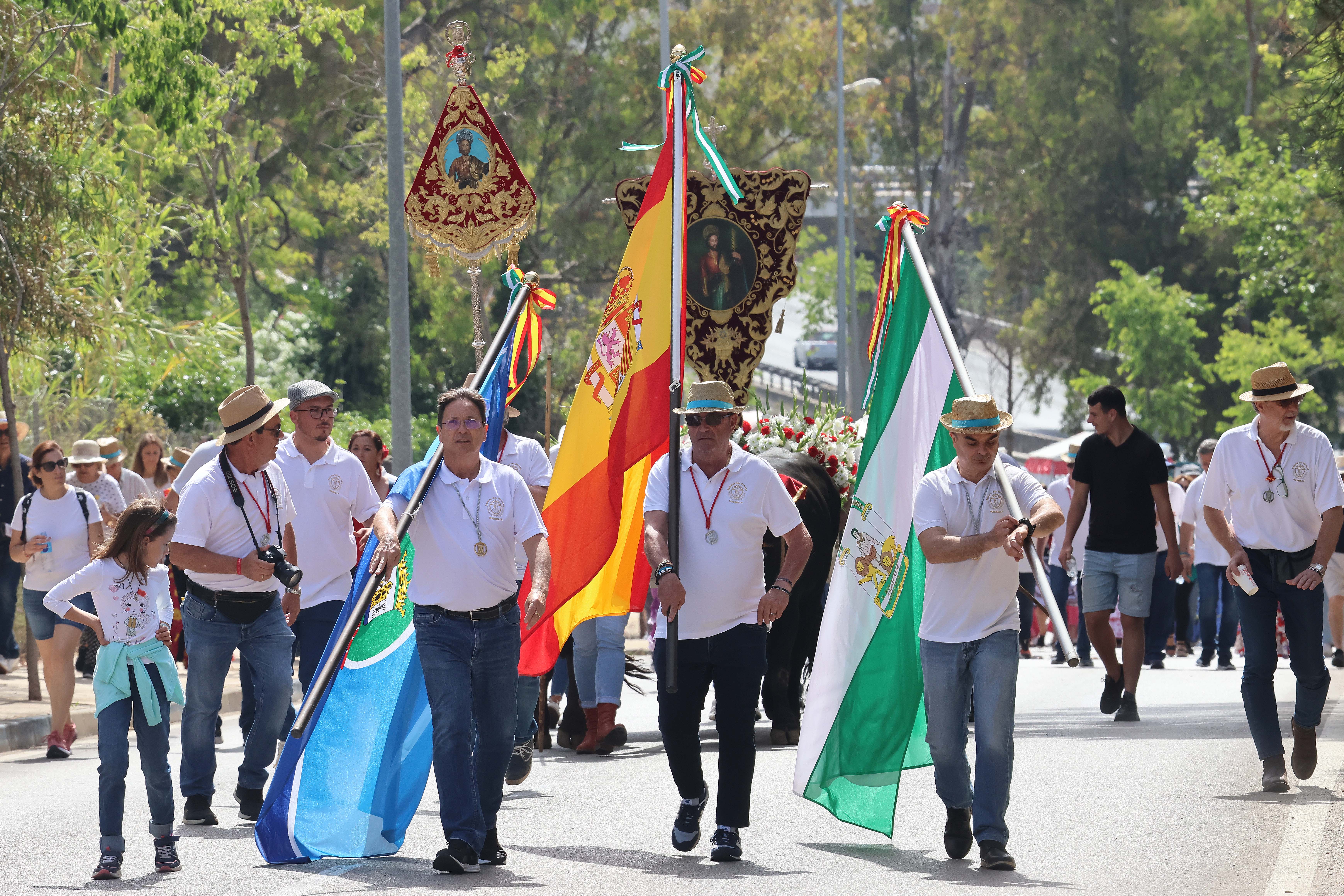 Marbella celebra su romería, preludio de la feria de San Bernabé