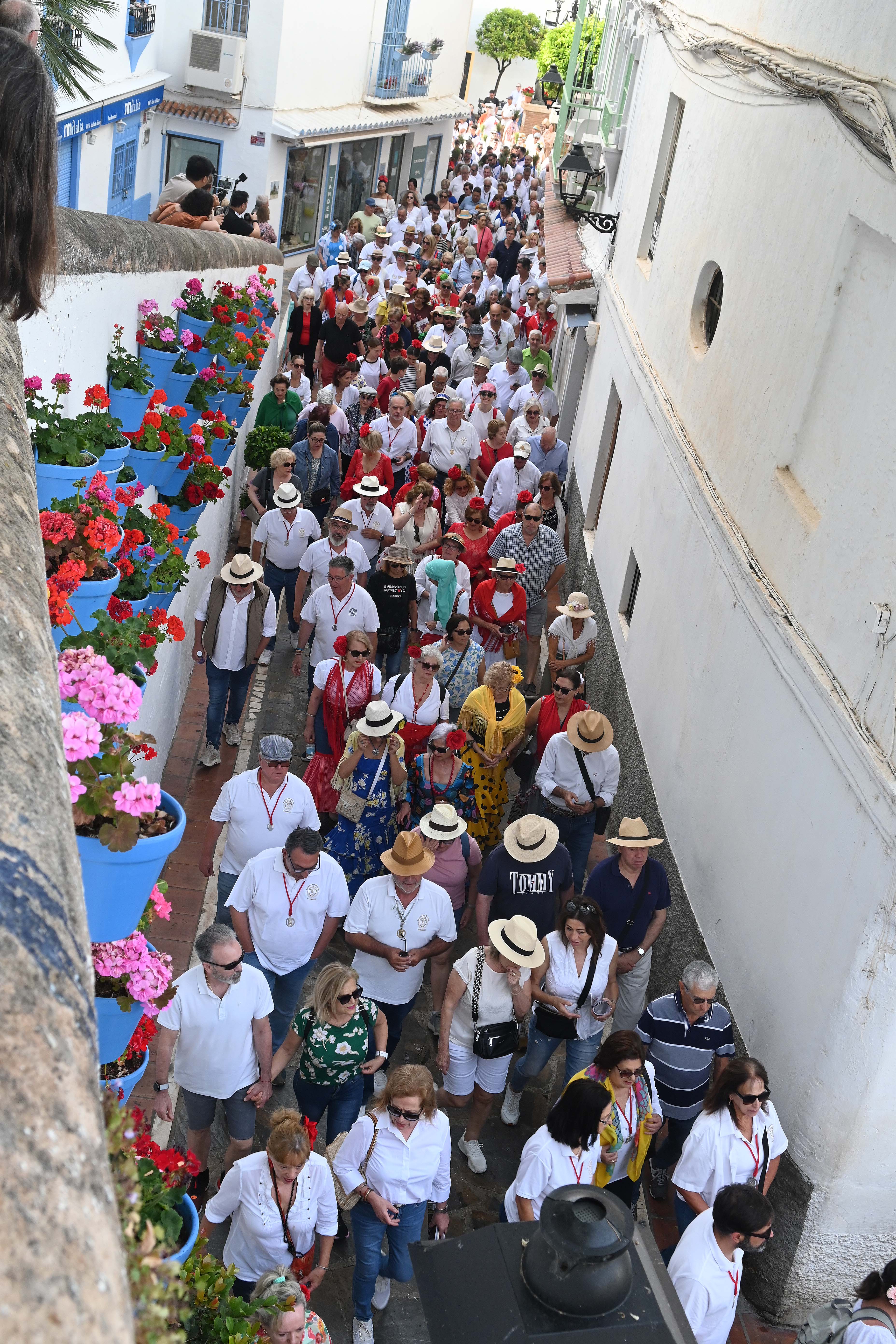 Marbella celebra su romería, preludio de la feria de San Bernabé