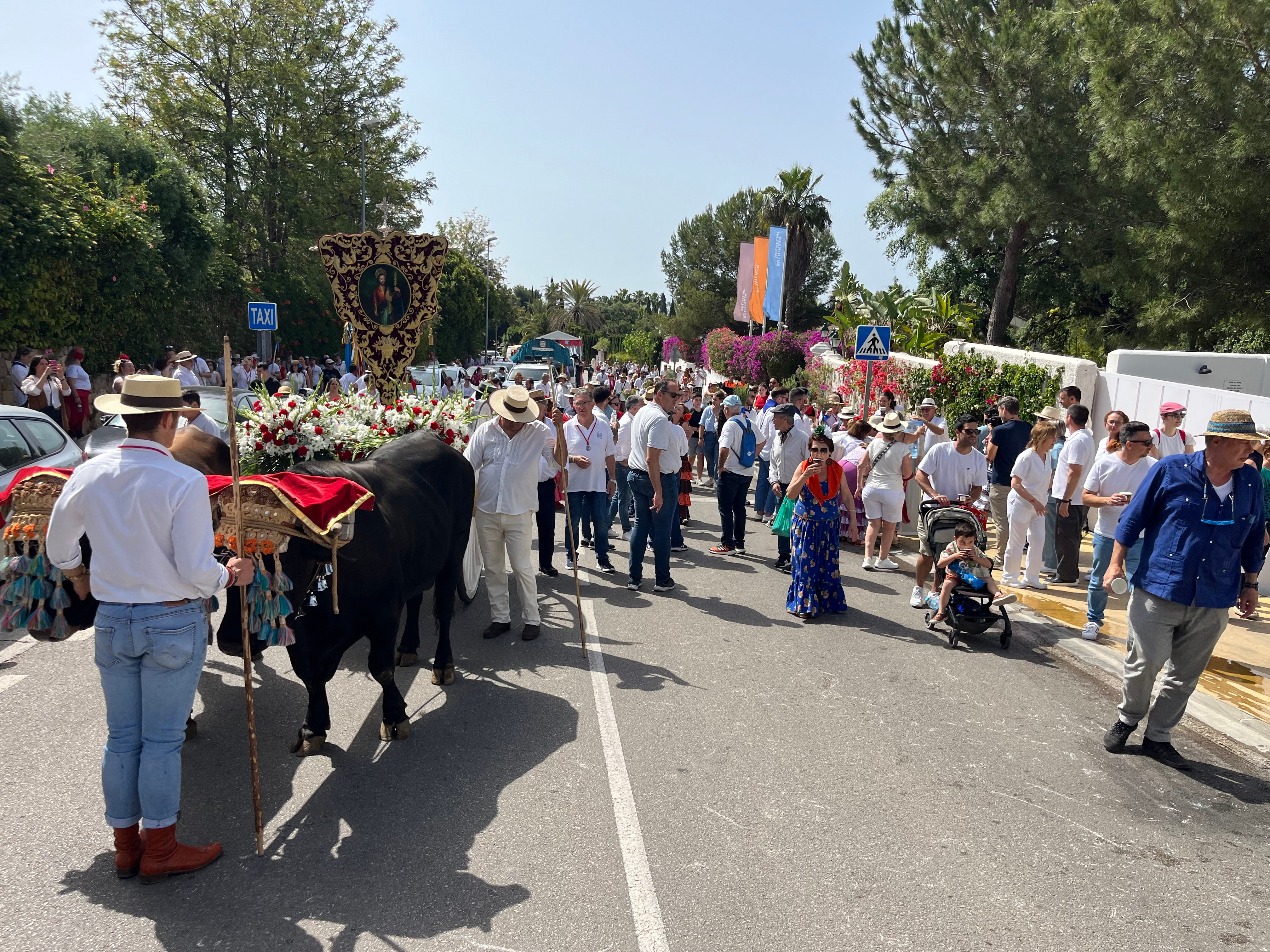 Marbella celebra su romería, preludio de la feria de San Bernabé