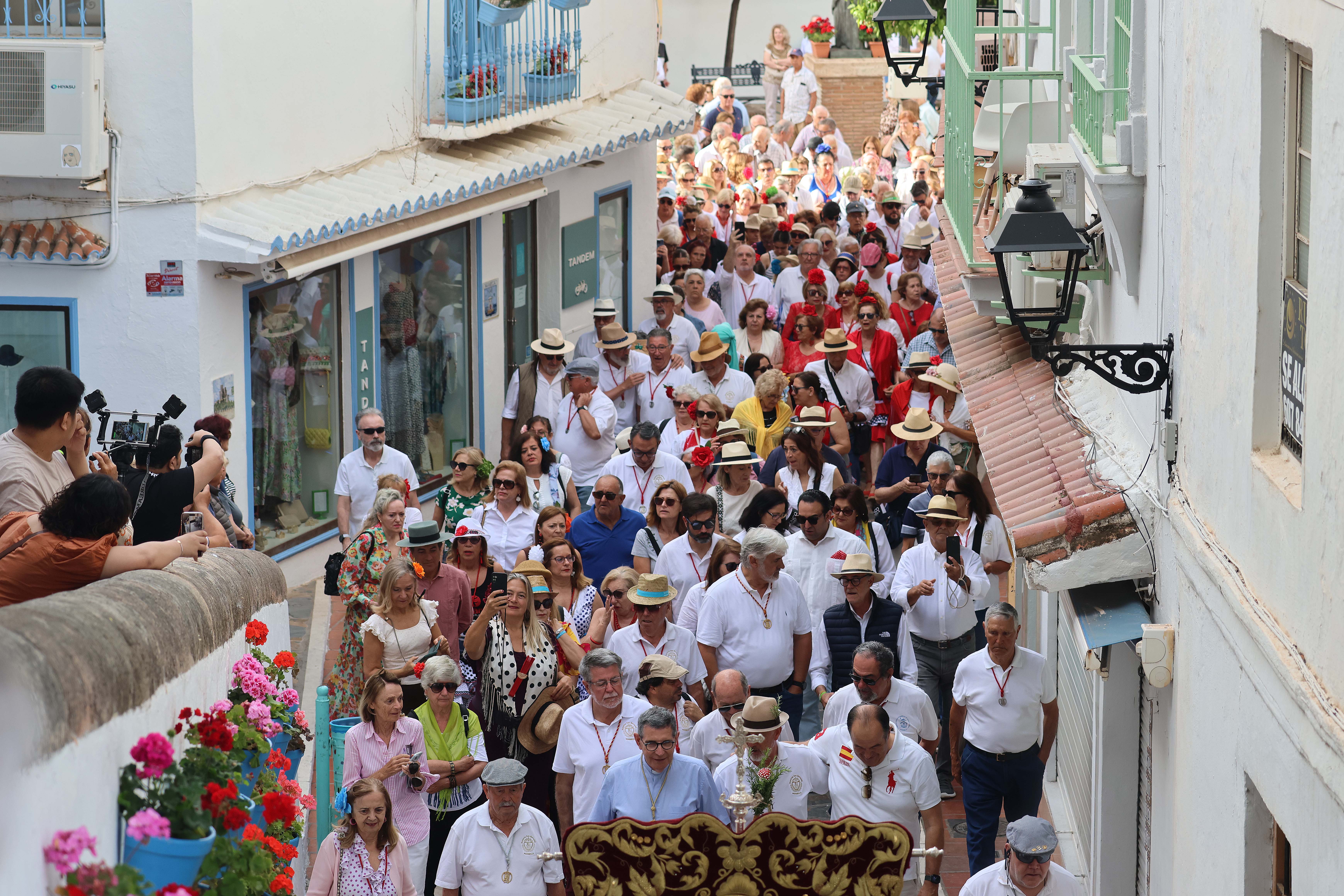 Marbella celebra su romería, preludio de la feria de San Bernabé