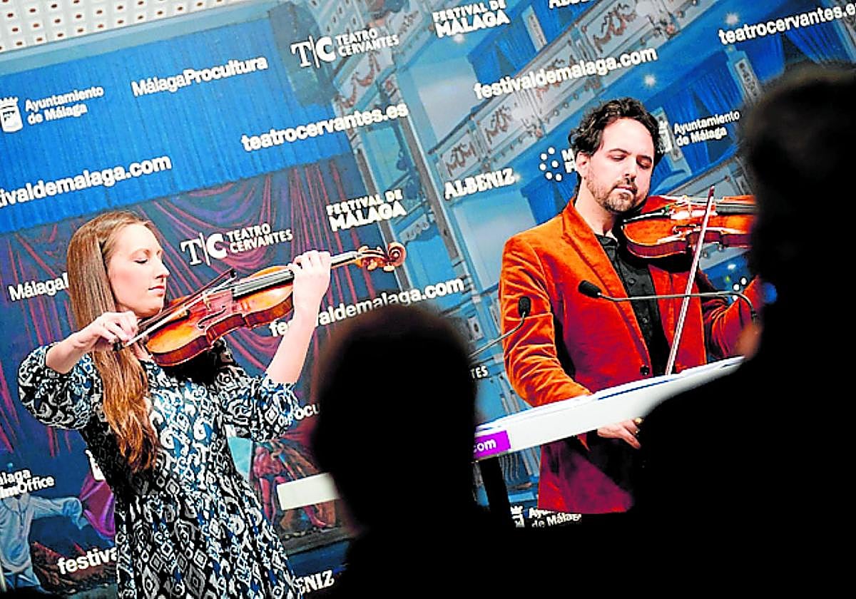 Anna Nilsen y Jesús Reina, codirectores de Málaga Clásica.