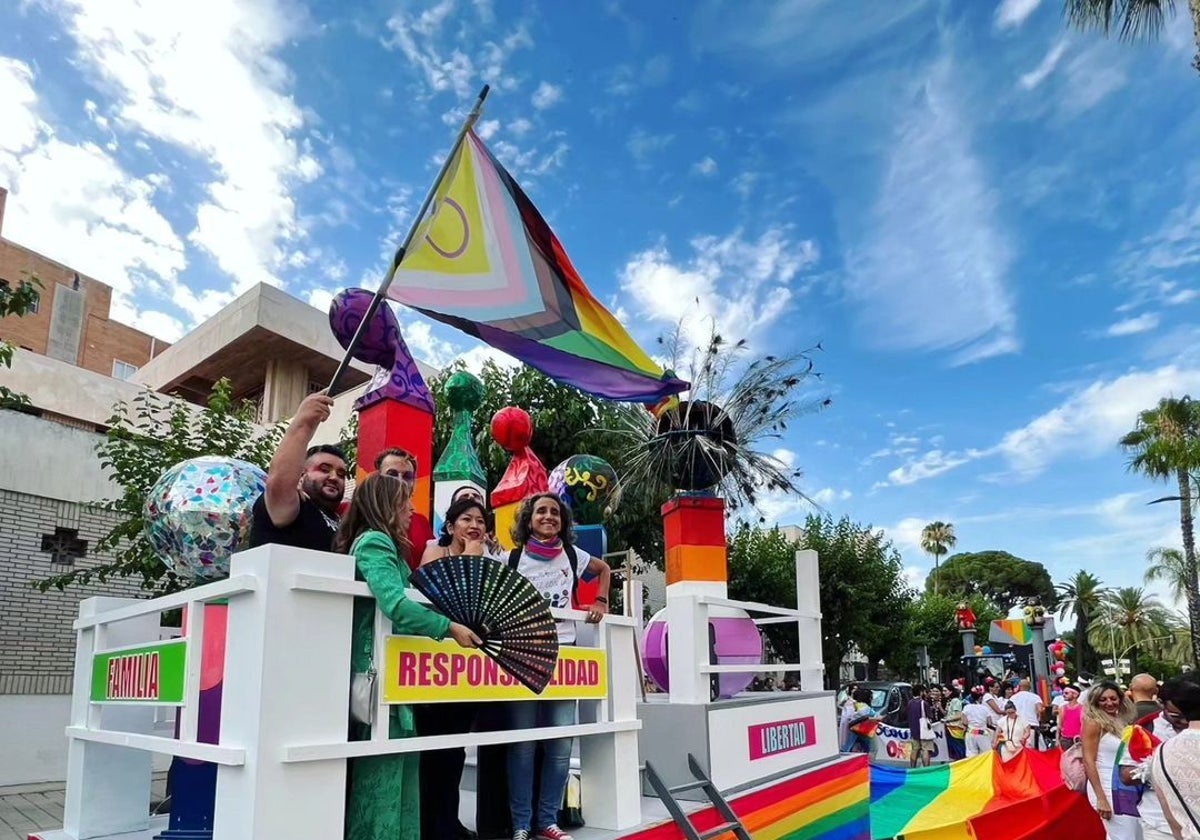 El Orgullo LGTBI de Jerez de la Frontera en 2023.