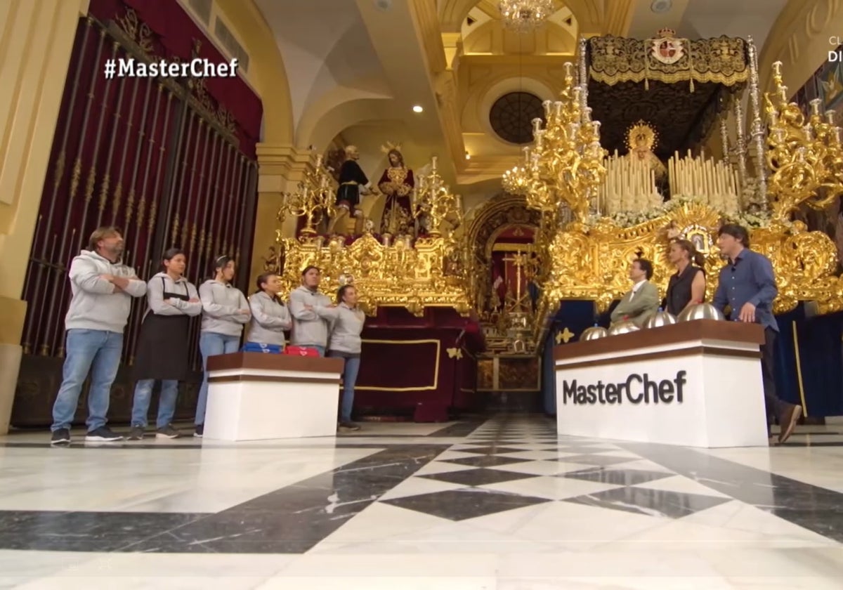 Parte emitida desde la capilla de la Cofradía de la Paloma.