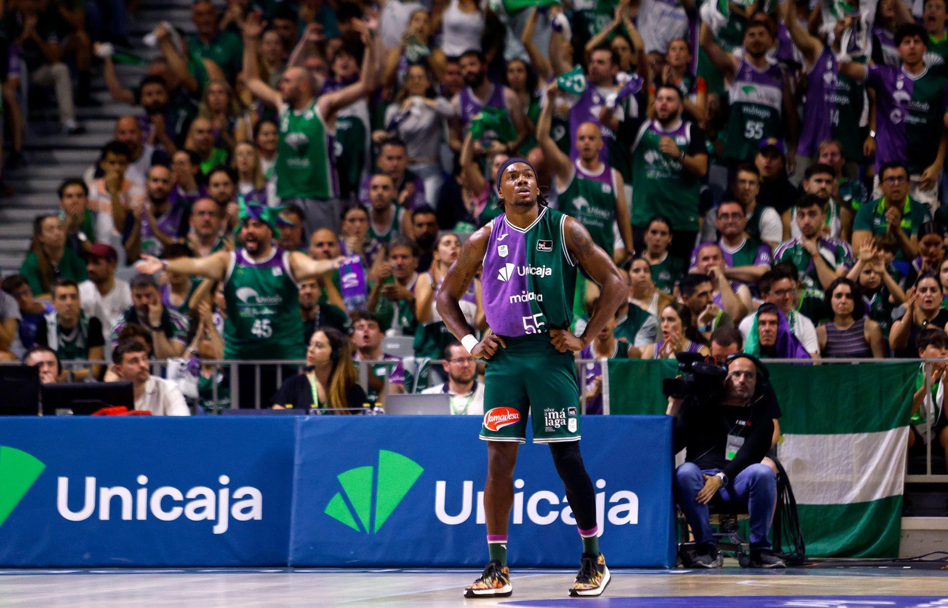 El segundo partido Unicaja- UCAM Murcia de semifinales, en imágenes