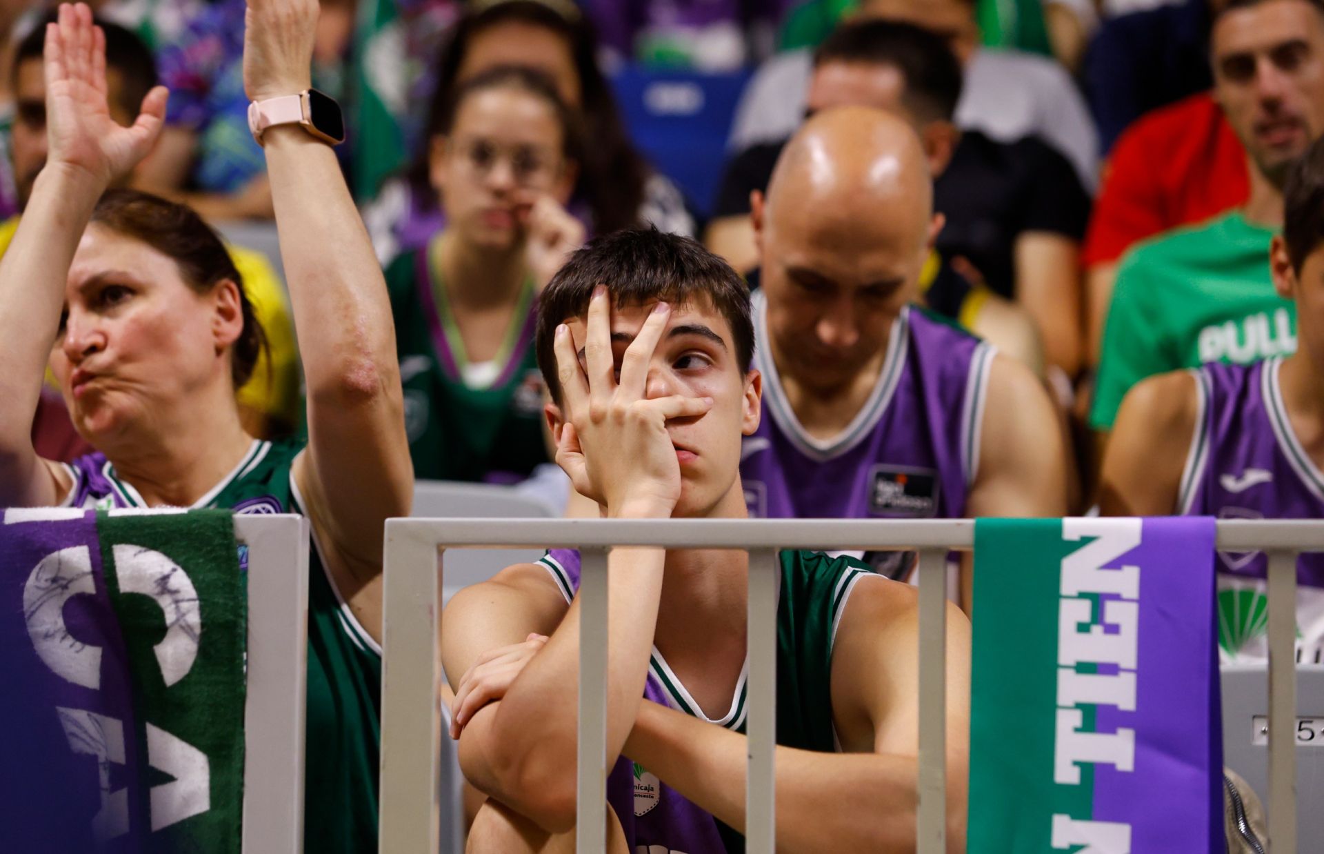 El segundo partido Unicaja- UCAM Murcia de semifinales, en imágenes