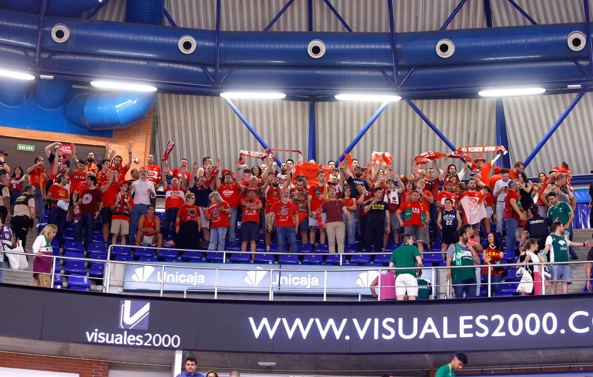 El segundo partido Unicaja- UCAM Murcia de semifinales, en imágenes