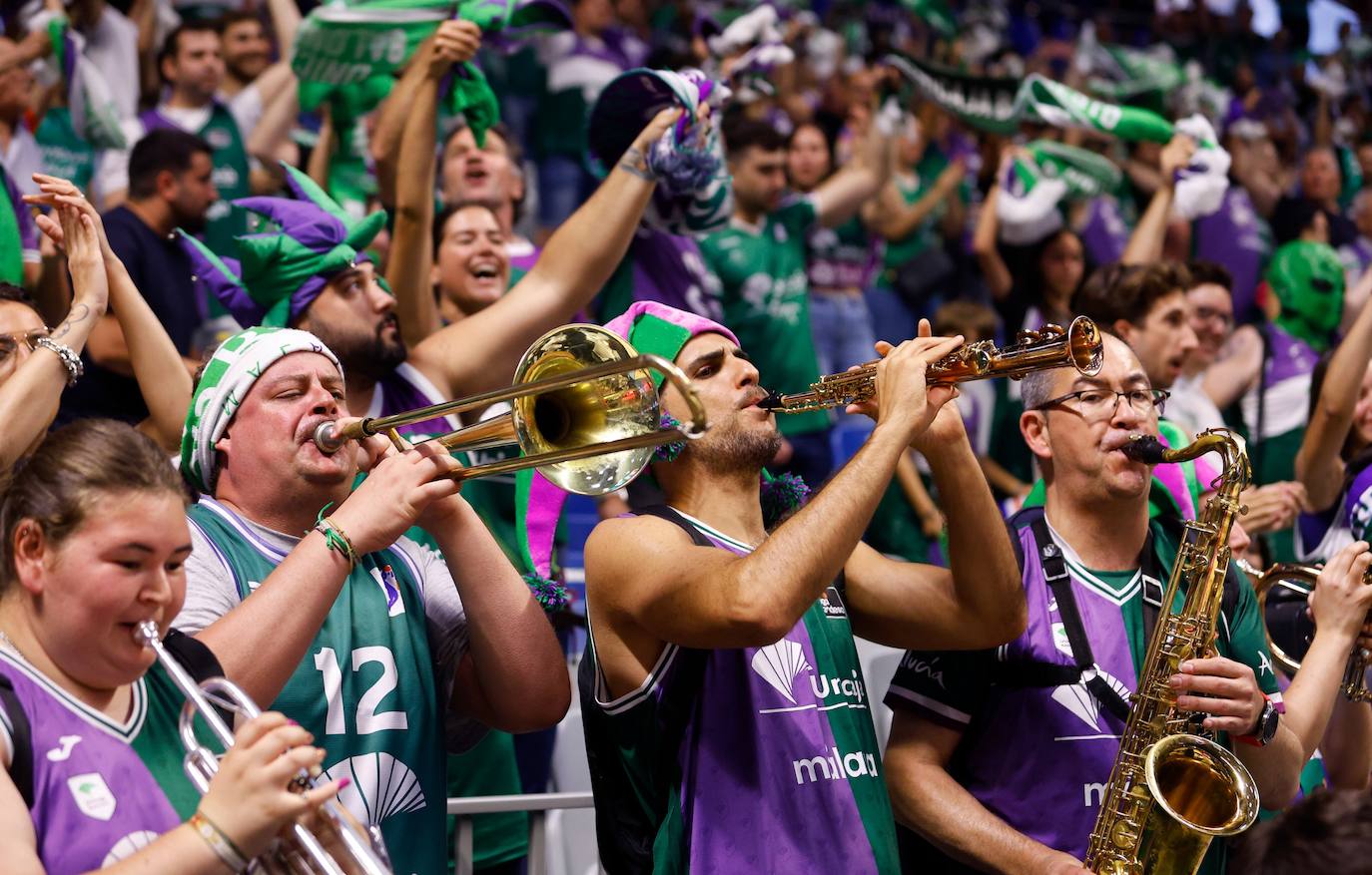 El segundo partido Unicaja- UCAM Murcia de semifinales, en imágenes