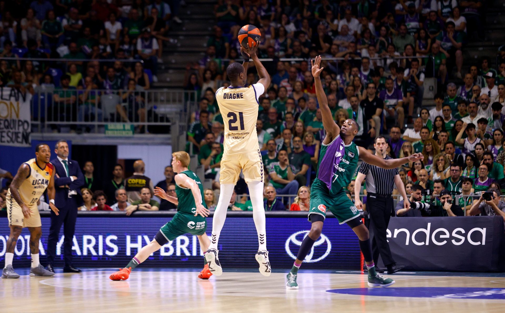 El segundo partido Unicaja- UCAM Murcia de semifinales, en imágenes