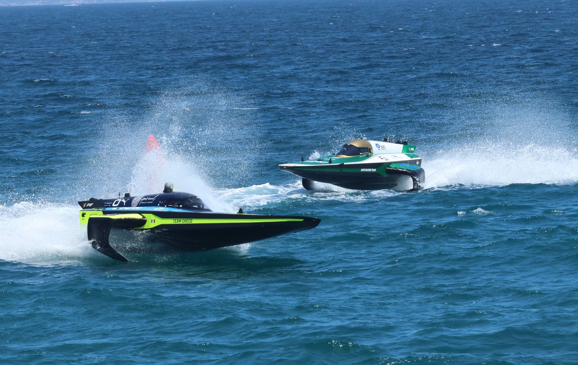 La Fórmula E de los mares en Marbella, en imágenes