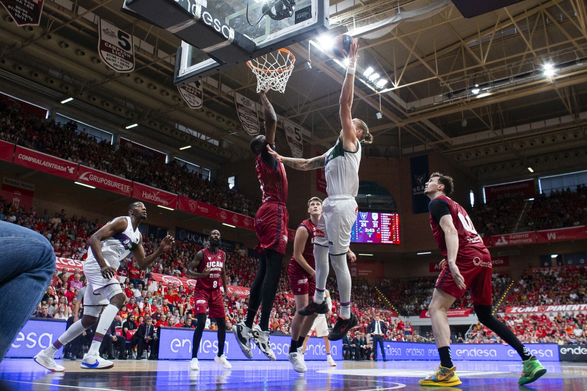 El UCAM Murcia- Unicaja, en imágenes